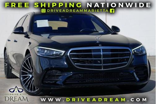 Black 2021 Mercedes-Benz S-Class 4MATIC