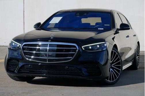 Black 2021 Mercedes-Benz S-Class 4MATIC