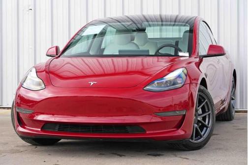 Red Multi-Coat 2022 Tesla Model 3 Standard Range