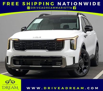 Glacial White Pearl 2025 Kia Sorento SX