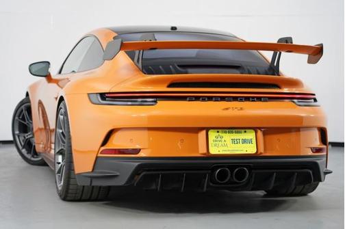 Bahama Yellow 2022 Porsche 911 GT3