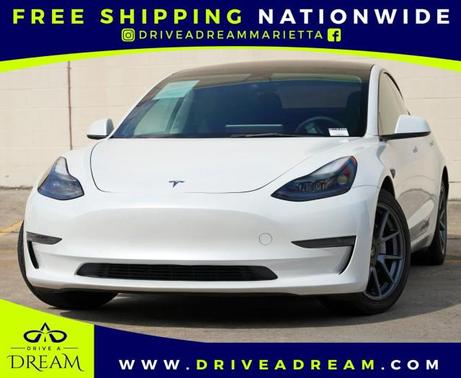 Pearl White Multi-Coat 2023 Tesla Model 3 Standard Range