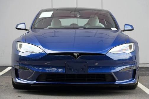 Deep Blue Metallic 2022 Tesla Model S Dual Motor All-Wheel Drive