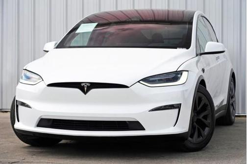 Pearl White Multi-Coat 2022 Tesla Model X Dual Motor All-Wheel Drive