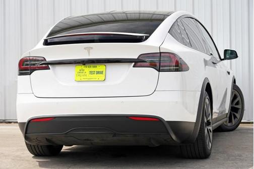 Pearl White Multi-Coat 2022 Tesla Model X Dual Motor All-Wheel Drive