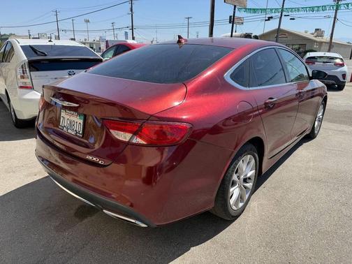 Velvet Red Pearlcoat 2015 Chrysler 200 C