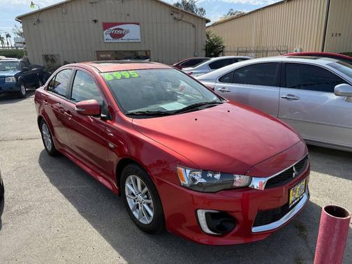 Orange 2016 Mitsubishi Lancer SE