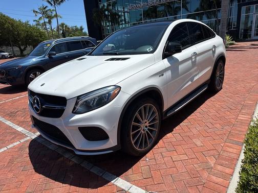 Polar White 2018 Mercedes-Benz AMG GLE 43 Coupe 4MATIC