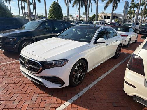 Polar White 2025 Mercedes-Benz E-Class E 350