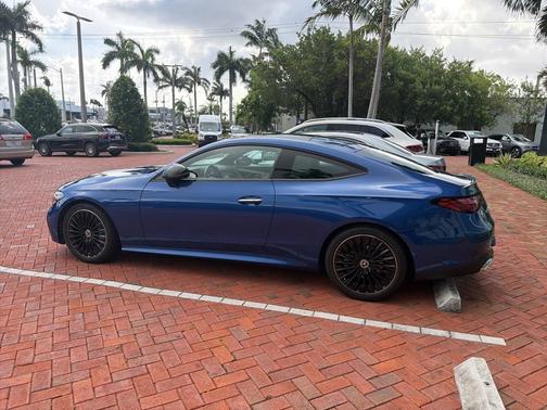Starling Blue Metallic 2024 Mercedes-Benz CLE 300 4MATIC Coupe