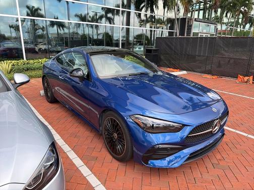 Starling Blue Metallic 2024 Mercedes-Benz CLE 300 4MATIC Coupe