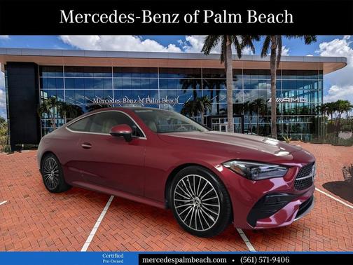 MANUFAKTUR Patagonia Red Metallic 2024 Mercedes-Benz CLE 300 4MATIC Coupe