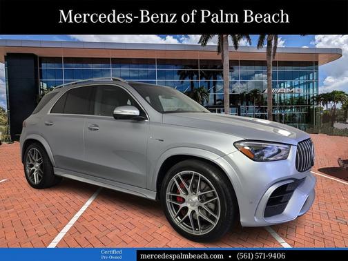 Cirrus Silver Metallic 2024 Mercedes-Benz AMG GLE 63