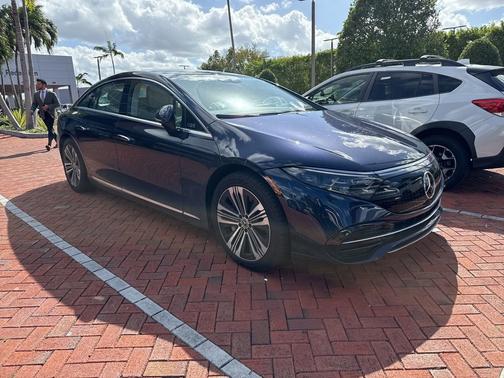 Nautical Blue Metallic 2023 Mercedes-Benz EQS 450+ 4MATIC