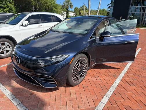Nautical Blue Metallic 2023 Mercedes-Benz EQS 450+