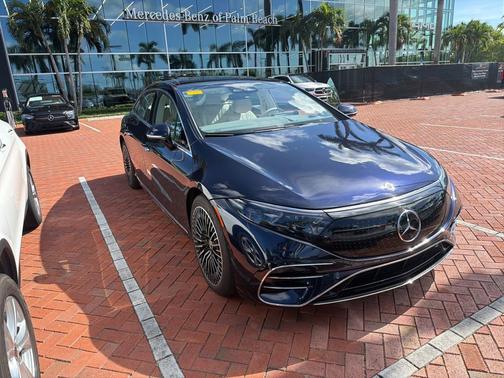 Nautical Blue Metallic 2023 Mercedes-Benz EQS 450+