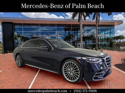 Nautical Blue 2022 Mercedes-Benz S-Class