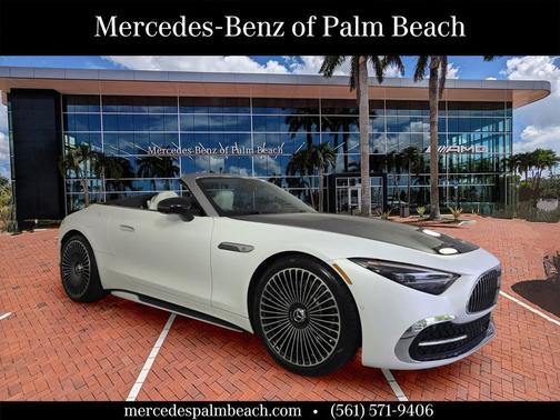 MANUFAKTUR moonlight white magno (White Ambiance) 2026 Mercedes-Benz Maybach SL 680 Monogram Series