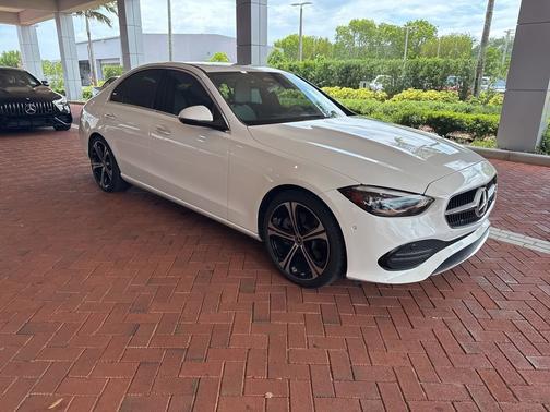 Polar White 2022 Mercedes-Benz C-Class C 300