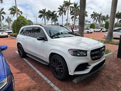 Polar White 2021 Mercedes-Benz GLS 580 4MATIC