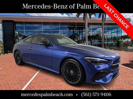 Starling Blue Metallic 2024 Mercedes-Benz CLE 300 4MATIC Coupe