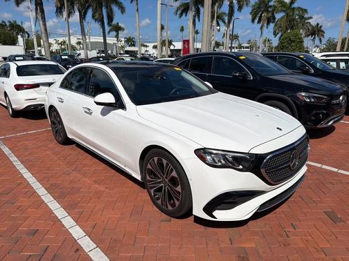 Polar White 2025 Mercedes-Benz E-Class E 350