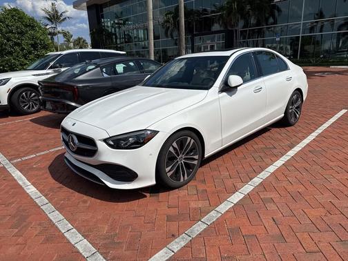 Polar White 2022 Mercedes-Benz C-Class C 300 4MATIC