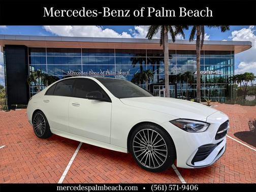 Polar White 2022 Mercedes-Benz C-Class