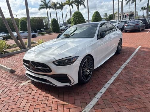 Polar White 2022 Mercedes-Benz C-Class C 300