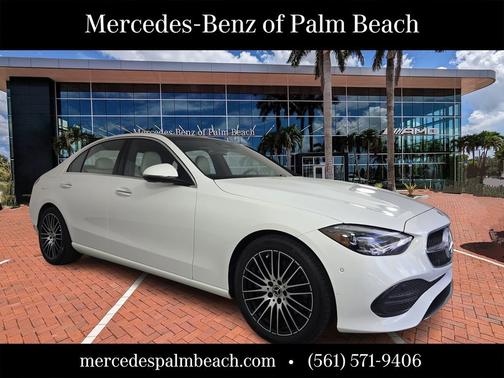 Polar White 2025 Mercedes-Benz C-Class