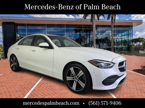 Polar White 2025 Mercedes-Benz C-Class