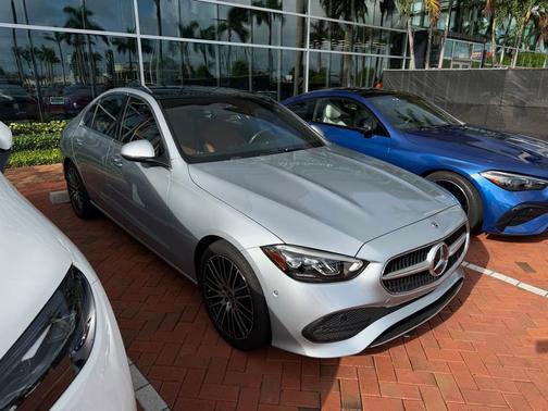 Cirrus Silver Metallic 2025 Mercedes-Benz C-Class