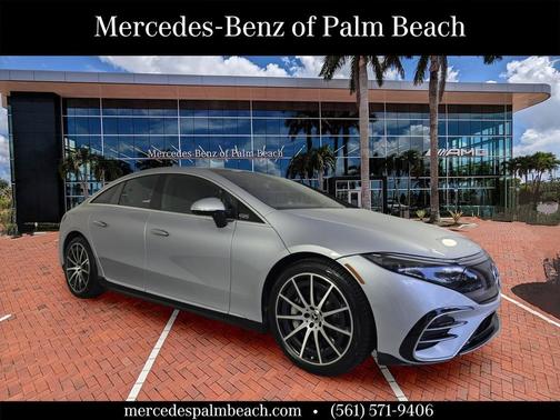 Cirrus Silver Metallic 2022 Mercedes-Benz EQS 450+ Base