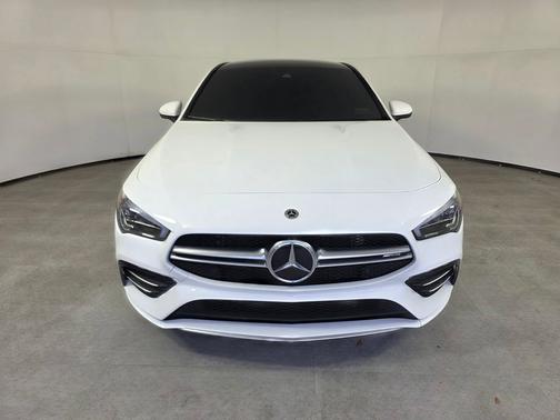Polar White 2023 Mercedes-Benz AMG CLA 35