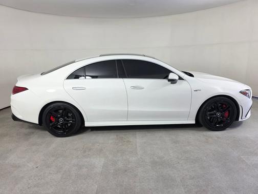 Polar White 2023 Mercedes-Benz AMG CLA 35