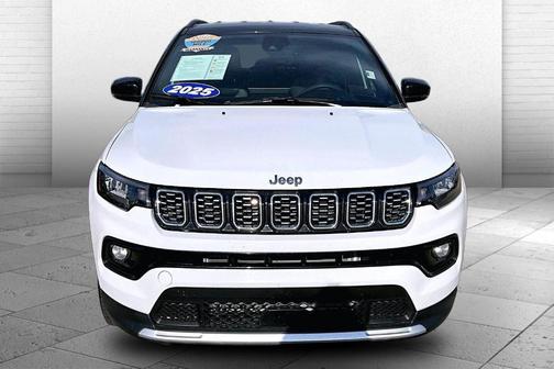 Bright White Clearcoat 2025 Jeep Compass Limited