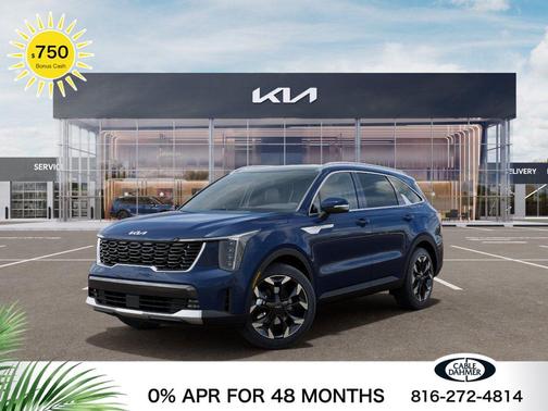 Midnight Black 2026 Kia Sorento EX