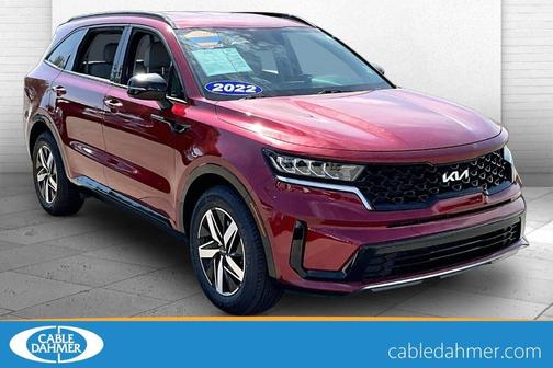 Passion Red Tintcoat 2022 Kia Sorento S