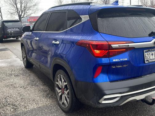 Neptune Blue 2021 Kia Seltos SX