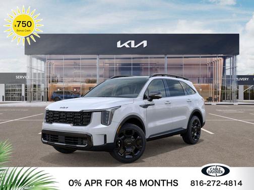 Glacial White Pearl 2026 Kia Sorento SX