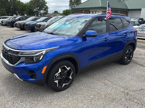 Neptune Blue 2025 Kia Seltos S