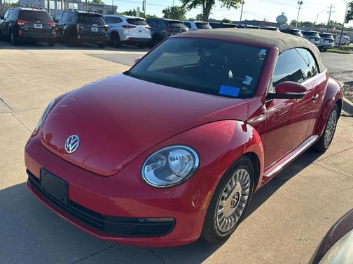 Tornado Red 2015 Volkswagen Beetle Auto 1.8T w/Tech