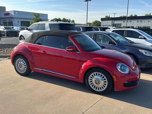 Tornado Red 2015 Volkswagen Beetle Auto 1.8T w/Tech