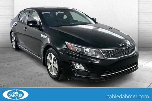 Aurora Black 2014 Kia Optima Hybrid LX