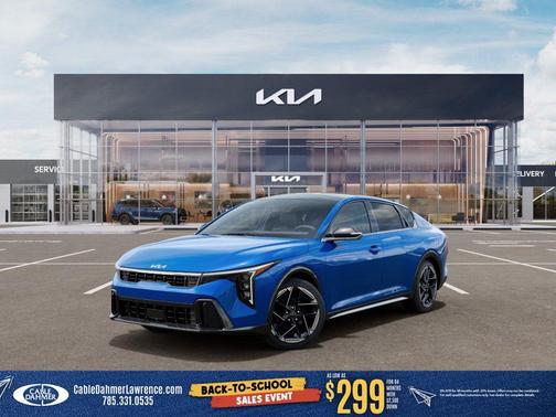 Wave Blue 2026 Kia K4 GT-Line