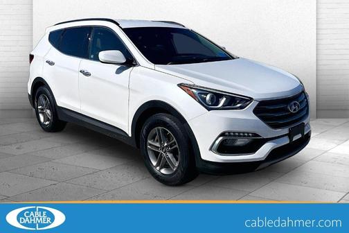 Frost White Pearl 2017 Hyundai Santa Fe Sport 2.4L