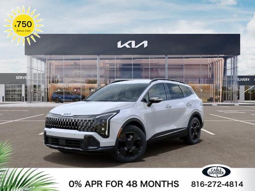 Glacial White Pearl 2026 Kia Sportage X-Line