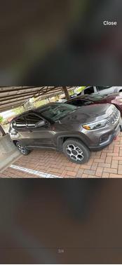 Granite Crystal Clearcoat Metallic 2022 Jeep Compass Trailhawk