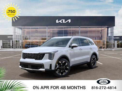 Glacial White Pearl 2026 Kia Sorento EX