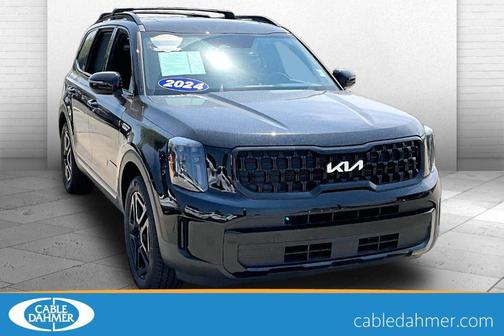 Ebony Black 2024 Kia Telluride EX X-Line
